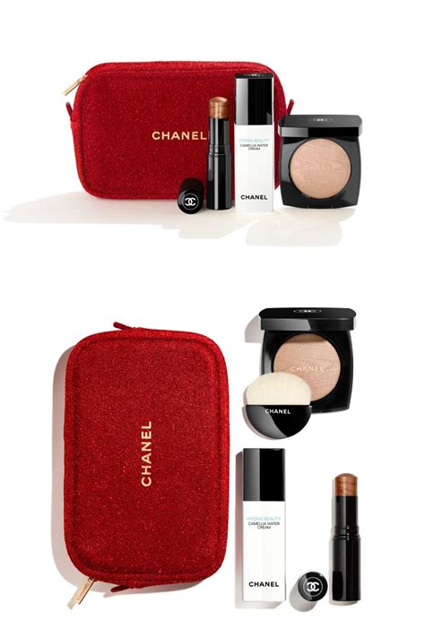 chanel gift set holiday|chanel lipstick gift set.